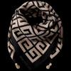 Women's Elegant 100% Cotton Scarf with Magnetic Closure