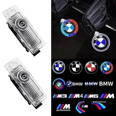2X Автомобильные светодиодные проекторы приветствия в дверях для BMW E90 E92 M3 E60 E61 E65 F01 F02 F10 F30 F48 G30 G38 X1 X2 X3 X4 X5 X6 X7