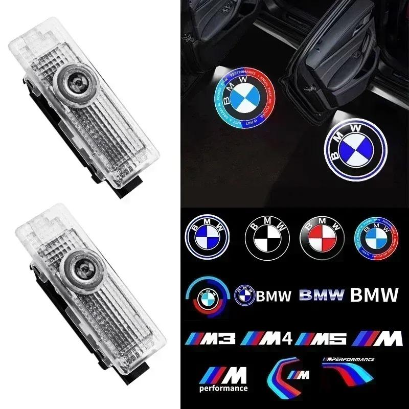 2X Автомобильные светодиодные проекторы приветствия в дверях для BMW E90 E92 M3 E60 E61 E65 F01 F02 F10 F30 F48 G30 G38 X1 X2 X3 X4 X5 X6 X7