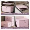 Large Capacity Storage Container Odor Proof Organizer Bin Storage Bag  for Clothes Duvets Quilts