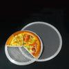 6-12 Inch Metal Net Non Stick Pizza Screen Pan Baking Tray New Seamless Aluminum Metal Net Bakeware Kitchen Tools Pizza