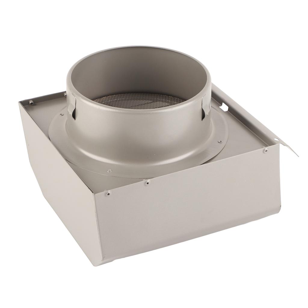 Stainless Steel Ventilation Duct Wall Air Vent Cap for Ventilator Exhaust Fan Range Hood150mm Pipe