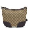 Used GUCCI Shoulder Bag 257072 Lovely heart GG canvas/leather beige Dark brown Diagonally hung