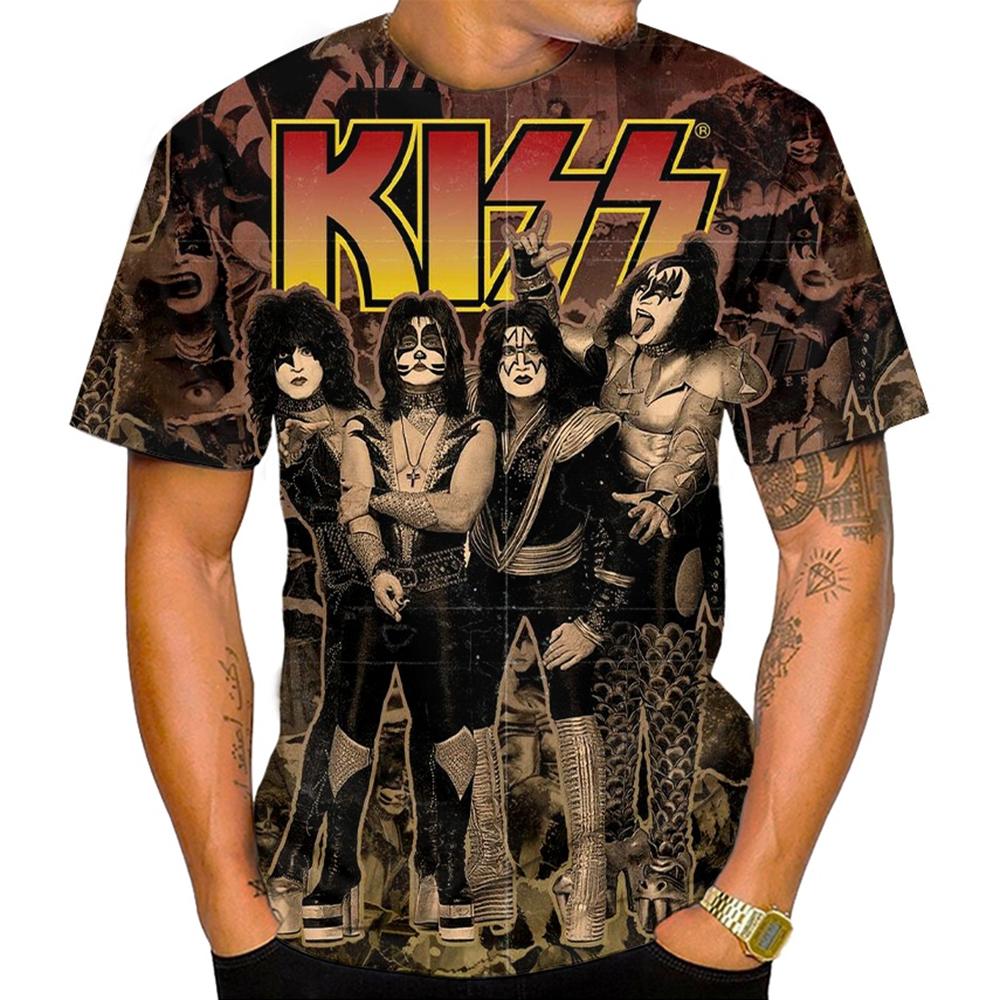 Мужская хип-хоп 3D принтованная цветная повседневная и удобная летняя модная футболка с короткими рукавами