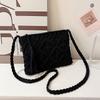 Tassel Weave Shoulder Bag Women Ethnic Style Ladies Underarm Bag Crochet Crossbody Bag  Travel