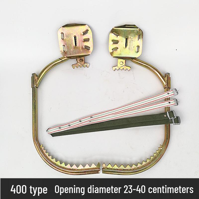 Подножки для лазания по деревьям - Прочные железные ботинки и крюки для шестов