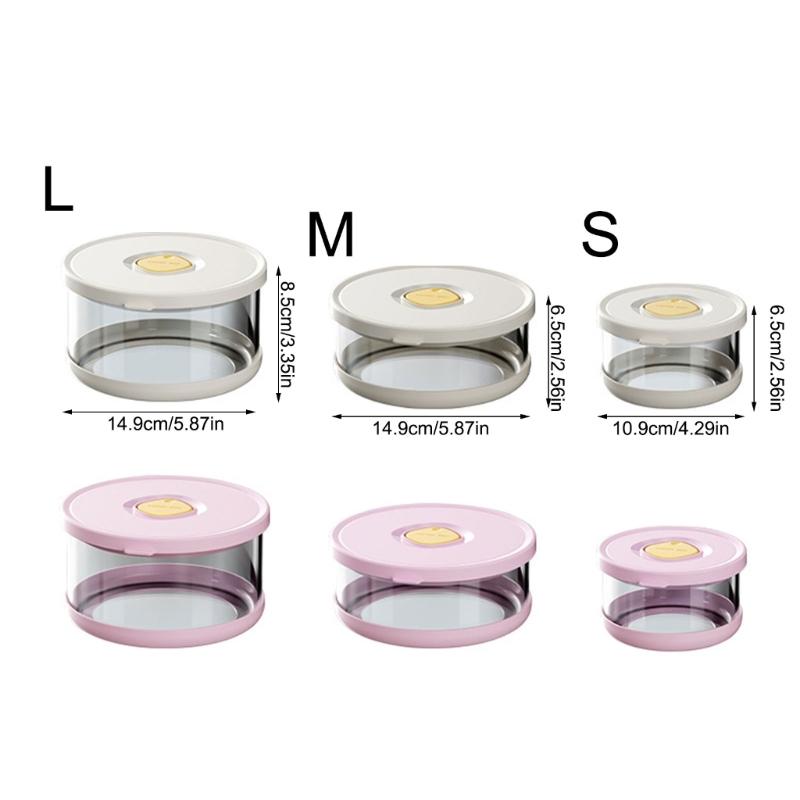 Heat Resistant Glass Meal Preparation Container With Lid Ideal For Students Professionals Stackable Lunch Box