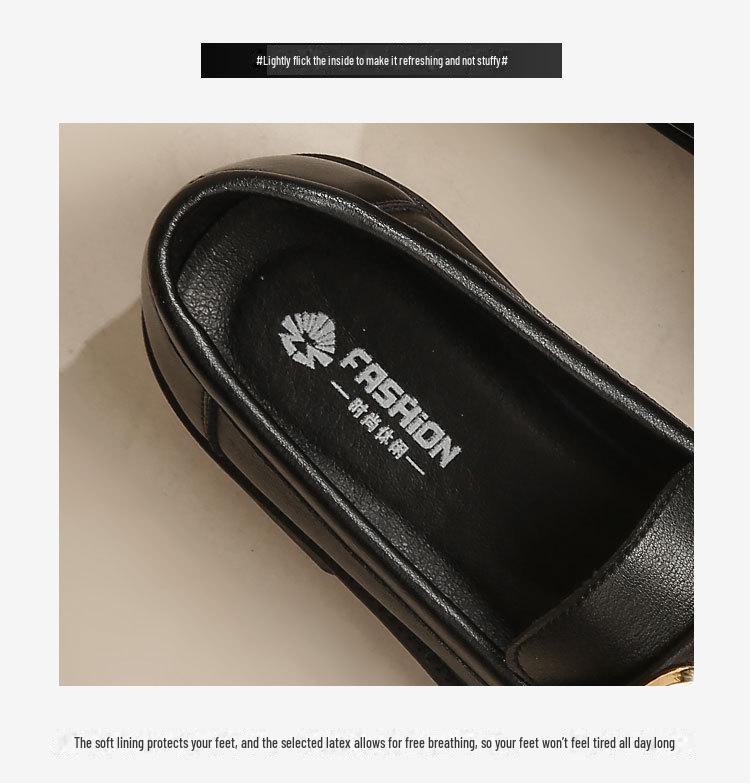 Женские черные мягкие кожаные мокасины без застежек, 2024 г., универсальная обувь на низком каблуке