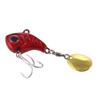 Rotating Metal Vibration Bait Spinner Spoon Fishing Lures