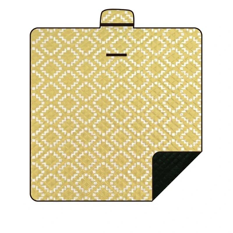 Открытый коврик для кемпинга, спальный коврик, ультразвуковой коврик для пикника, утолщенное водонепроницаемое пляжное одеяло, палатка для кемпинга, коврик для луга, лагерь