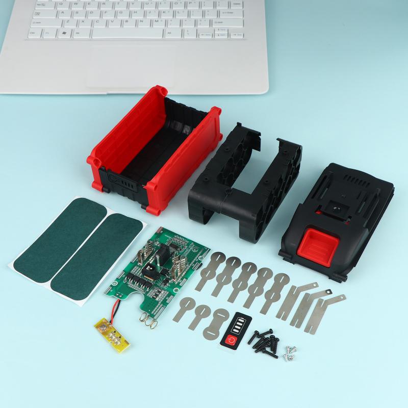 Корпус для Li-аккумулятора 21700 36V 100A для проектов Power Bank Прочный DIY корпус-коробка с платой BMS