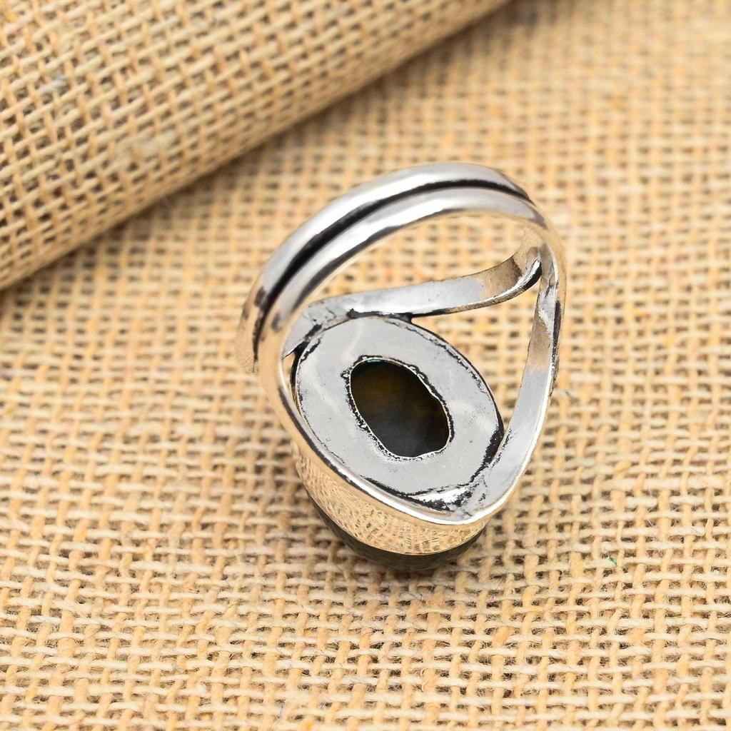 Ювелирные изделия ручной работы из стерлингового серебра 925 пробы из лабрадорита для свадебного подарка