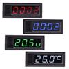 Automobile Car Clock Temperature Voltage Monitor Panel Meter LED Digital Display Compact Premium
