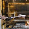 Pizza Oven Brush Long Handle Oven Cleaner Brush With Scraper Home Kitchen Supplies For Outdoor Cooking Grilling Fryer Baking
