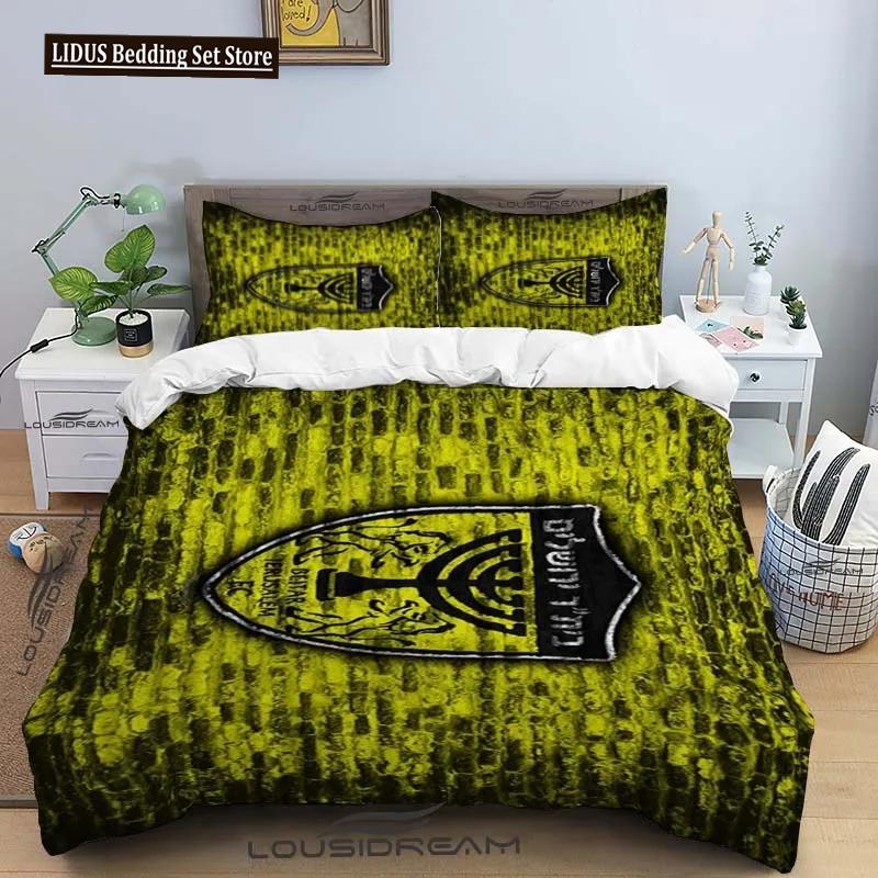 Beitar Jerusalem Fc All Season Twin Постельное белье Комплект из 3 предметов Одеяло Покрывало Двуспальное Одеяло King Покрывало Домашний Текстиль