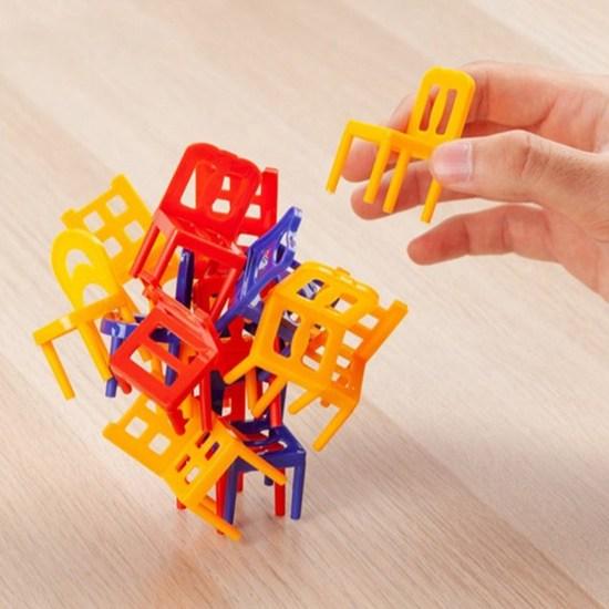 Балансирующий стул штабелируемый настольная игра стул 24p, популярная корейская игра