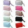 New Fashion Solid Color Soft Cotton Cosmetic Bag Portable Large Capacity Storage Bag Hand Carrying Cotton Clothes Wash Bag