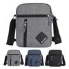 Men Messenger Bag Adjustable Strap Large Capacity Sling Pack Multi Pockets Waterproof Crossbody Shoulder Bag Satchel