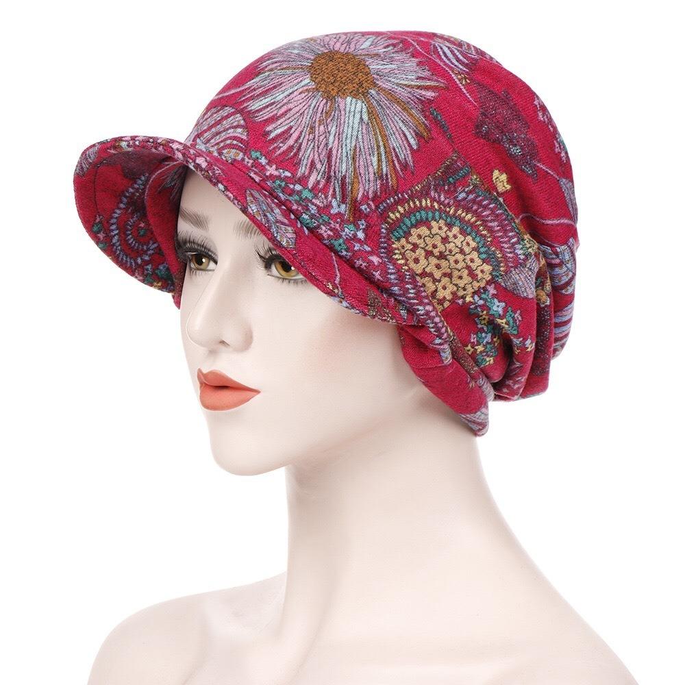Comfortable Hair Loss Cap Breathable Warm Bonnet Caps Fashion Chemo Caps Hair Loss