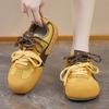 Ретро Немецкие Тренировочные Весенние Студенческие Толстоподошвенные Повседневные Туфли для Увеличения Роста Уличная Фотография