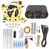 Набор для татуировки с катушкой, блок питания, зажимной шнур, педаль, игла, втулка, набор для начинающих татуировок