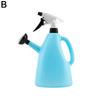 Пластиковая лейка 2 в 1 для комнатных садовых растений, распылитель давления, регулируемая лейка из полипропиленовой смолы, горшок для садоводства, бытовые садовые инструменты