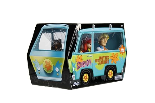 Jada Toys - MetalFigs 2.5" Scooby-Doo! 5-Pack – Shaggy, Scooby, Daphne, Velma, Fred – Diecast Figures – Collectible Displays – Ages 8+