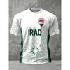 2027 Iraq Team Soccer Jersey Breathable Quick-Dry Green Football Shirt with Print for Fans Training Summer Colthing Tees Top