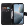 For Xiaomi 14T Case Solid Color Leather Mobile Cover Wallet Stand with Strap