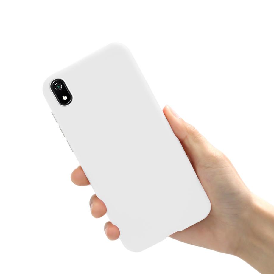 Чехол для телефона Xiaomi Redmi 7A 7 A Матовый Черный Силиконовый ТПУ Мягкие Чехлы Задняя Крышка Для Xiomi Redmi 7 7A Redmi7A Чехол Fundas