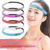 Thin Elastic Headbands Silicone Sports Headband for Women Men Athletic Sweatband for Running