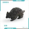Simulated Forest Mammal Hedgehog Model, Hedgehog, Mouse, Melon-Stealing Badger, Static Desktop Decoration Ornament