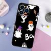 Чехол для мобильного телефона iPhone16 с изображением призрака, милый, страшный чехол для мобильного телефона, окрашенный в цвет анти-падения для мобильного телефона с защитой от падения