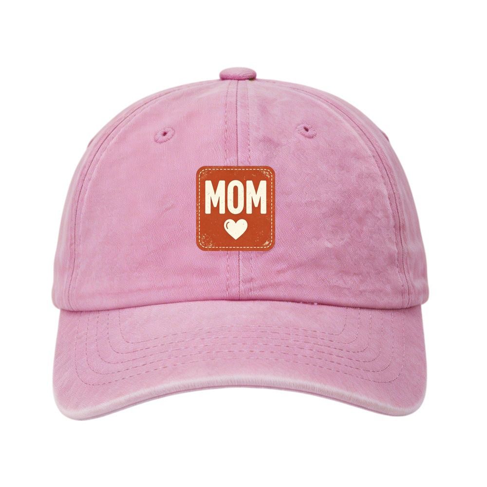 Printed Family Matching Baseball Cap Distressed Dad Hats Retro Couple Cap  For Man Women