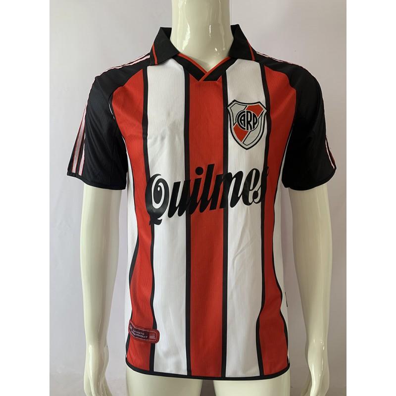 River Plate 1995-96 Vintage Soccer Jersey Retro Football Shirt Short Sleeve Long Men Women Adult