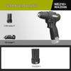 Бесщеточная ручная дрель Wickes WE204 50 Н с литиевой батареей - Компактный электрический инструмент: дрель и шуруповерт