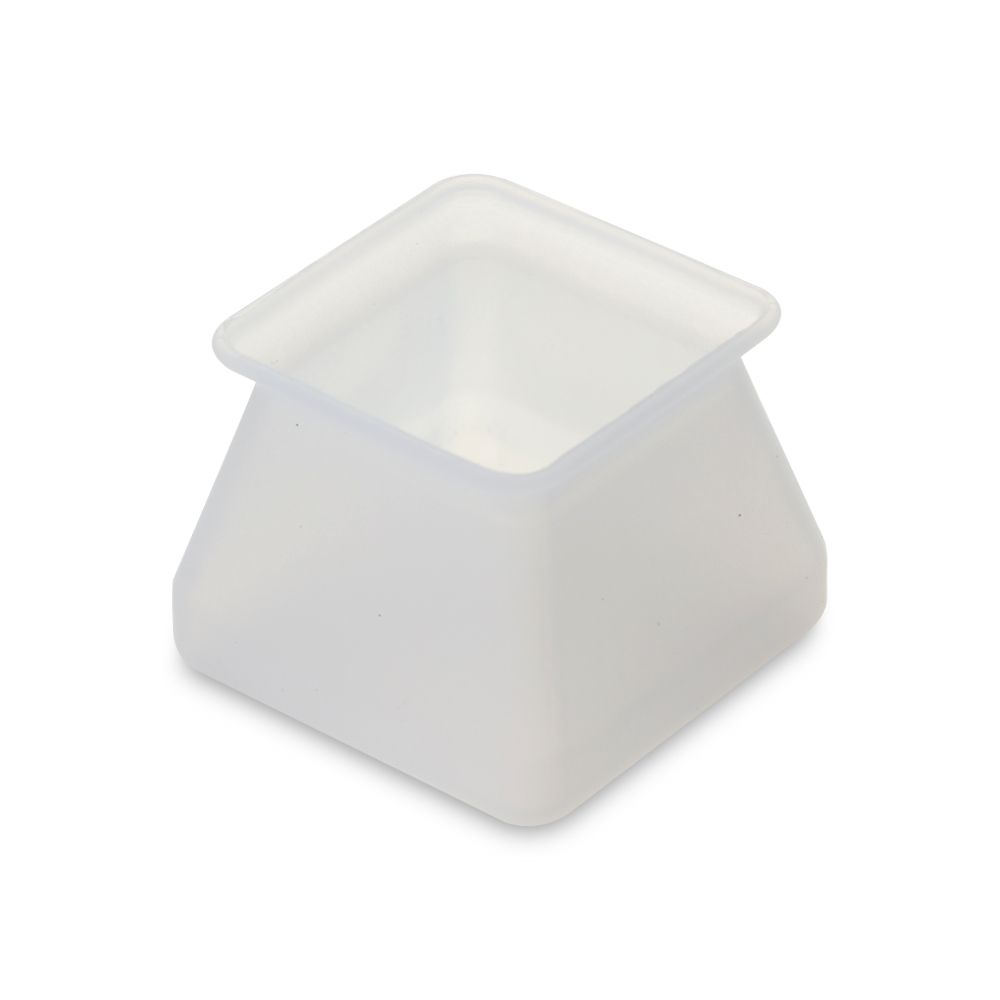 New Small Large White Grey Silicone Chair Leg Caps Table Cover Square