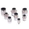 1/8"-1/2" NPT Наружная/Внутренняя 1/8- 5/8" Дюйм Трубка Наружный Диаметр Угольник Пневматический Быстроразъемное Соединение Быстросъемное Соединение