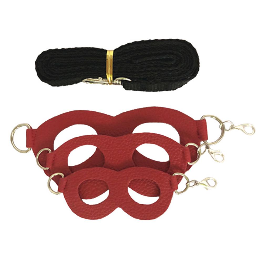 Регулируемая шлейка с поводком из искусственной кожи для белки крысы