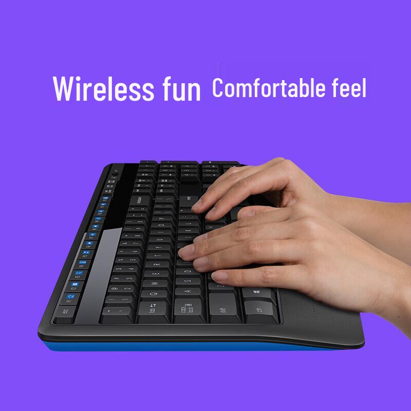 Logitech Беспроводной комбо-набор клавиатура и мышь MK345