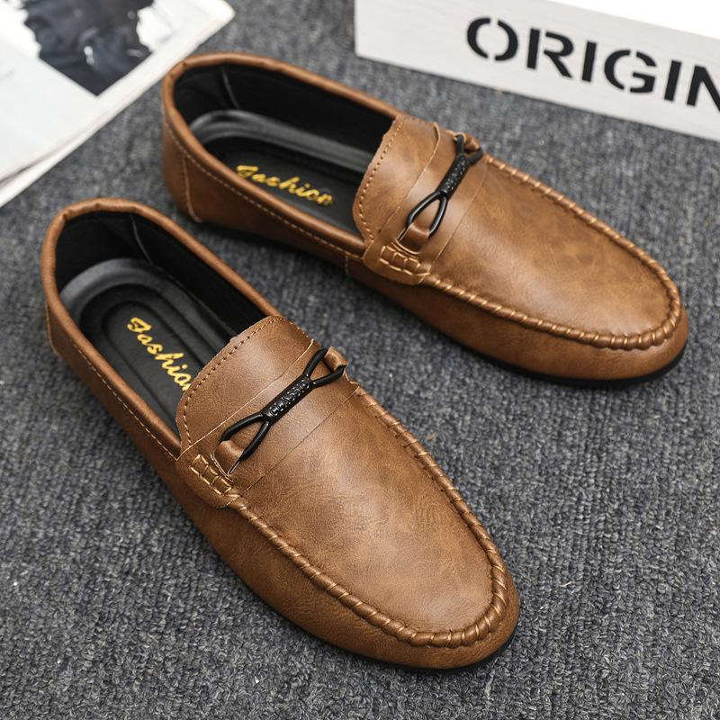 Loafers Shoes Men 2024 Summer Clasicc Comfy Man Flat Moccasin Fashion Shoes Men Slip-on Boat Shoes For Men Casual Shoes