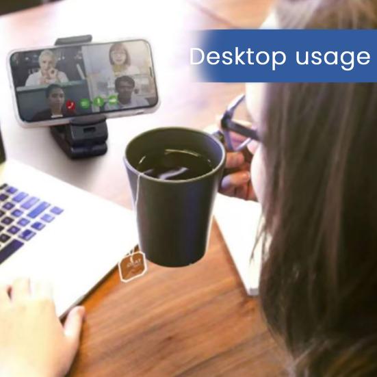 Держатель для телефона в самолете, складная подставка для телефона, вращающаяся на 360 градусов, регулируемое шарнирное крепление для телефонов с диагональю 4,7–6,9 дюйма