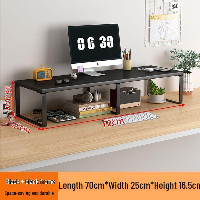 Desktop Monitor & Laptop Riser with Storage