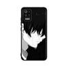 Чехол DT48 Blue Exorcist для iPhone 16 15 Plus 14 13 12 11 Pro 8 7 6S 6 SE 5S X XR XS Max Realme C30 C33 C31 9I Huawei P30 черный мягкий чехол