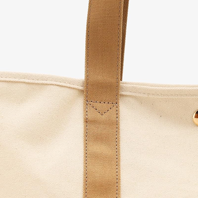 [ afternoon tea living ] AfternoonTea LIVING tote bag JK98 Canvas tape A4 tote bag ivory