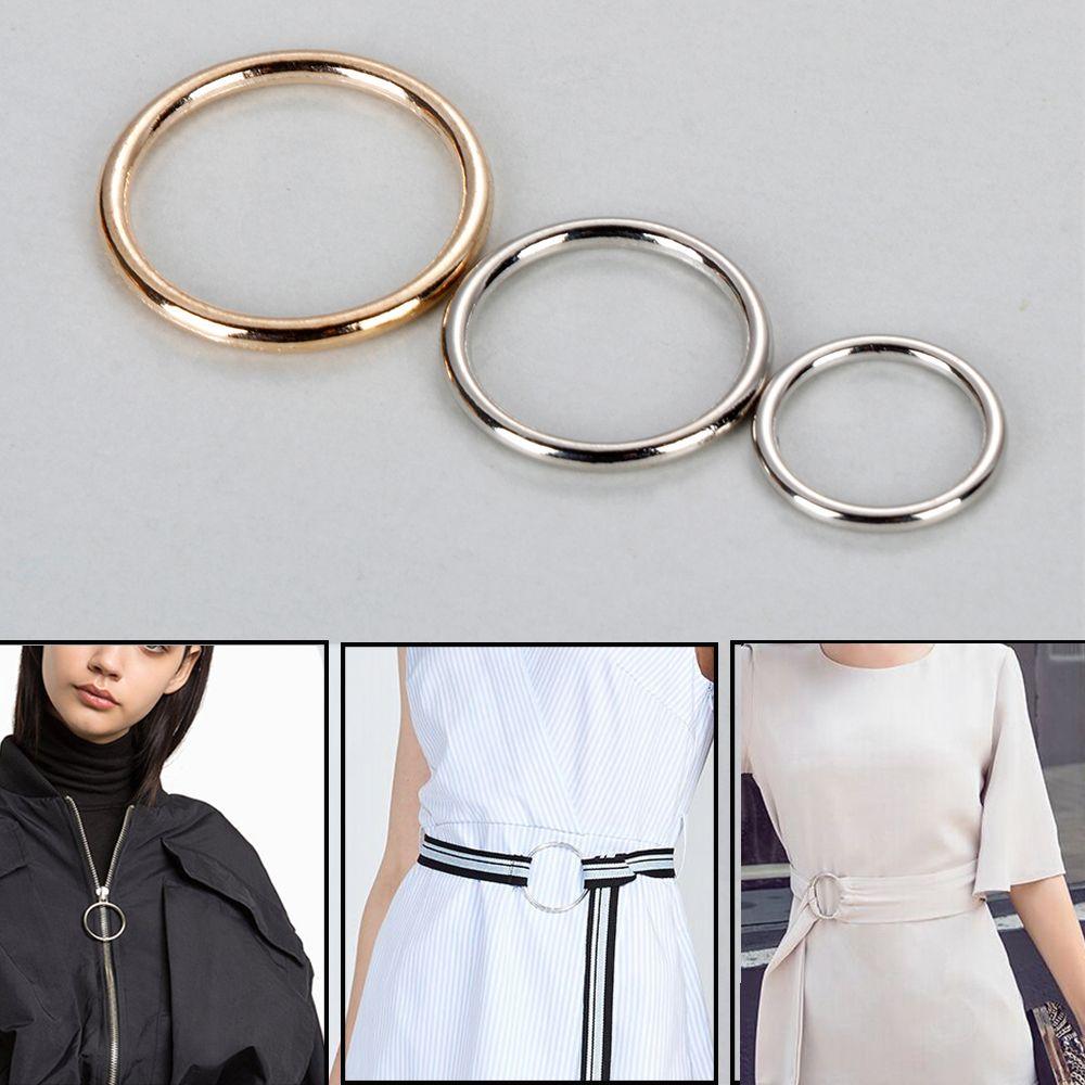 New Backpack Webbing Bag Parts O Ring Metal Buckle Sewing Accessories