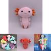 Adorable Axolotl Stuffed Cushion Toy Plush Soft Kid's Gift With Cartoon Design