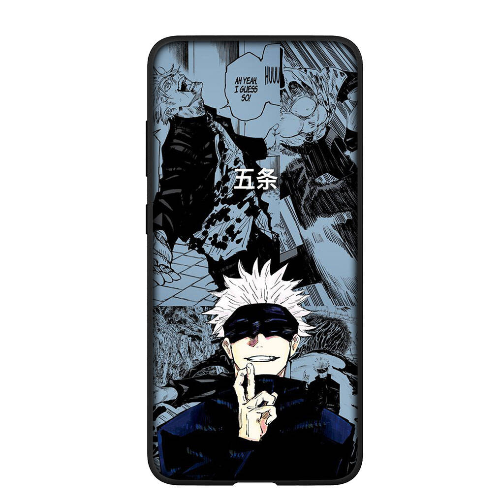 Чехол для телефона для iPhone 17 16 15 Xiaomi Poco F8 F7 X7 X6 M8 C85 C75 C71 Redmi Note 14 13 12 11 Pro Max A3 A4 14C 13C 15C Годжо Сатору Магическая битва Крутой