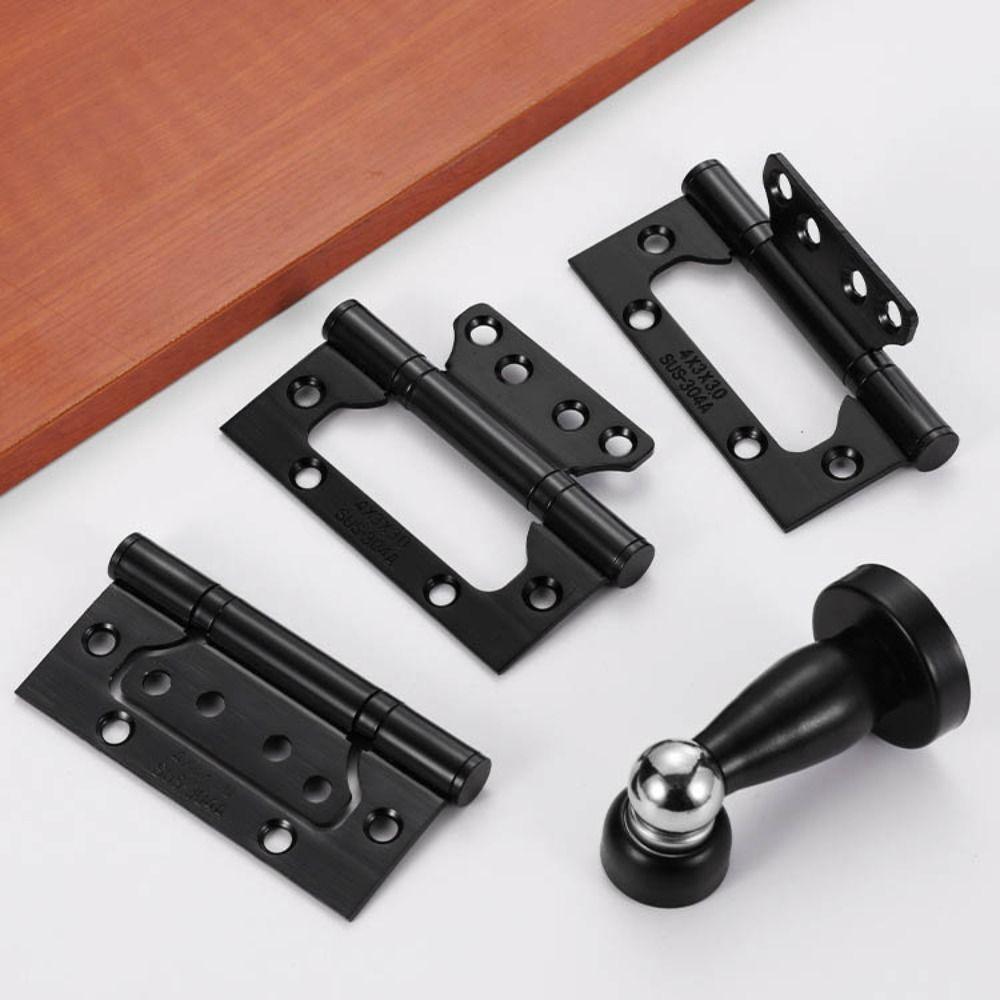 Small Stainless Steel Hinge 304 Stainless Steel Door Hardware New Flush Door Hinges  Wooden Door