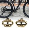 1 Set Bicycle Pedal Cleats Wear-resistant Copper Mountain Bike Premium Pedals Cleats for Outdoor